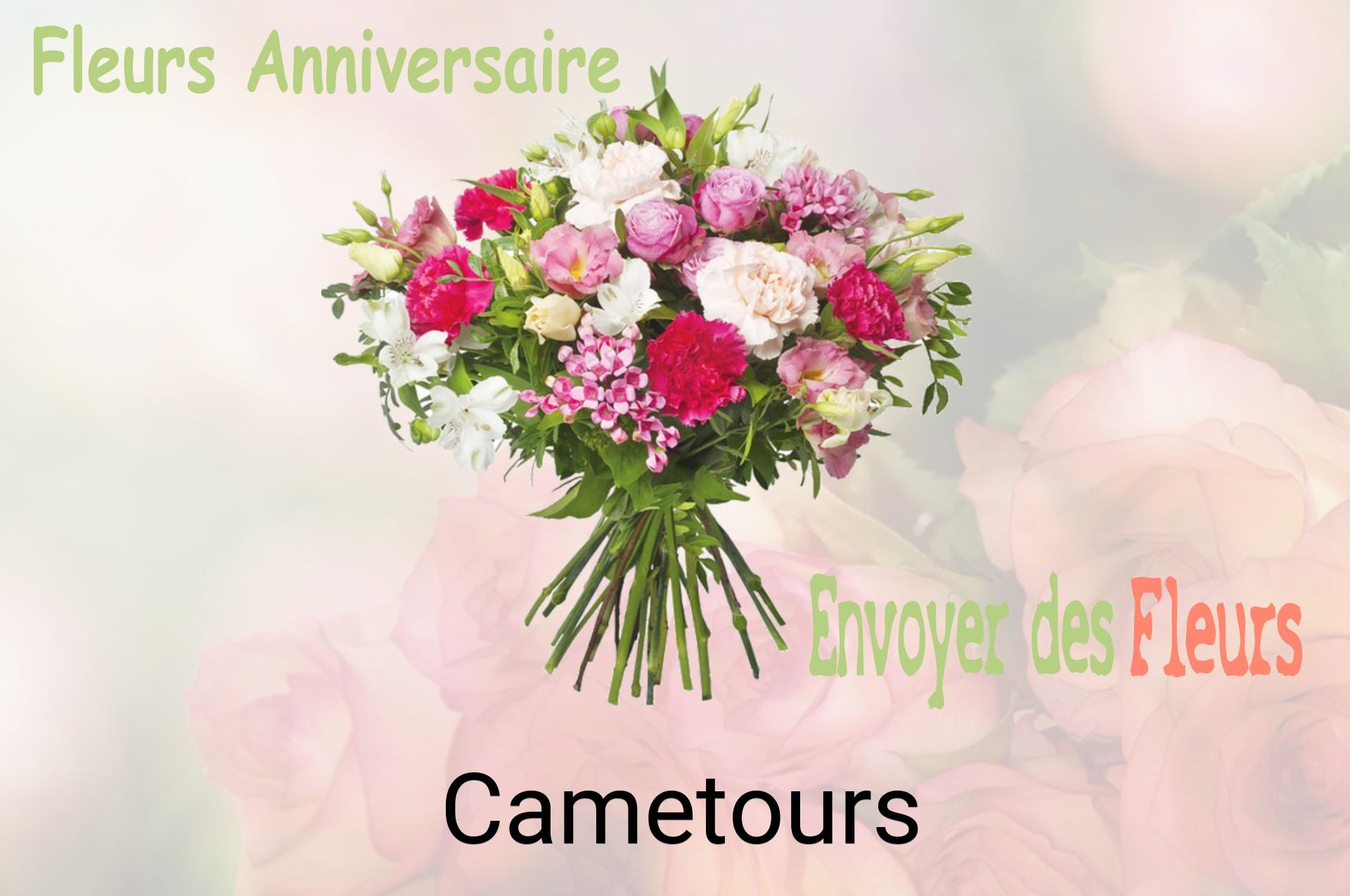Bouquet de fleurs d’anniversaire livré à Cametours