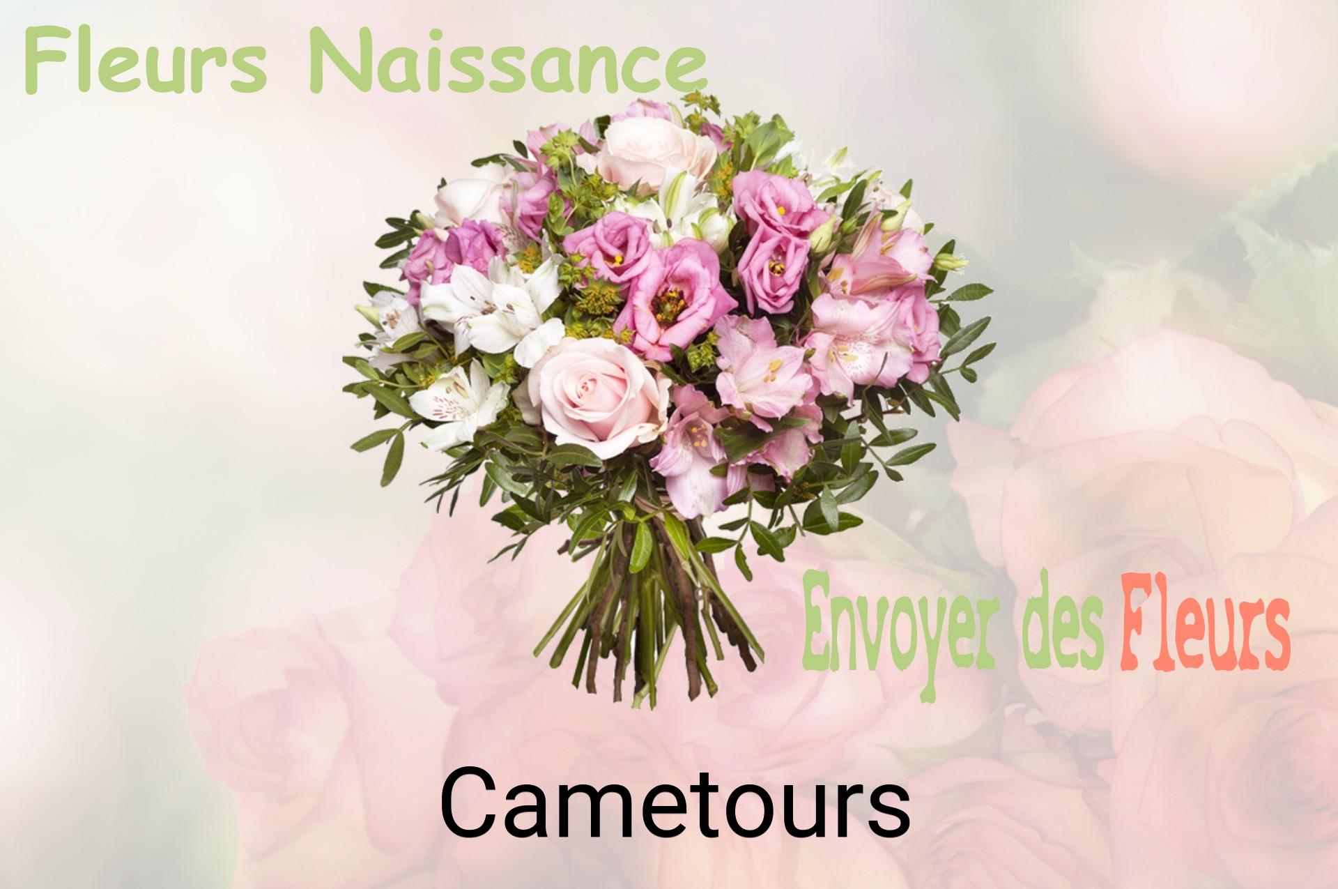 Bouquet de fleurs de naissance livré à Cametours